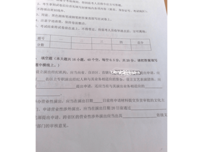 2012年演出經(jīng)紀(jì)人考試真題解析與經(jīng)營演出及經(jīng)紀(jì)業(yè)務(wù)實(shí)務(wù)探討